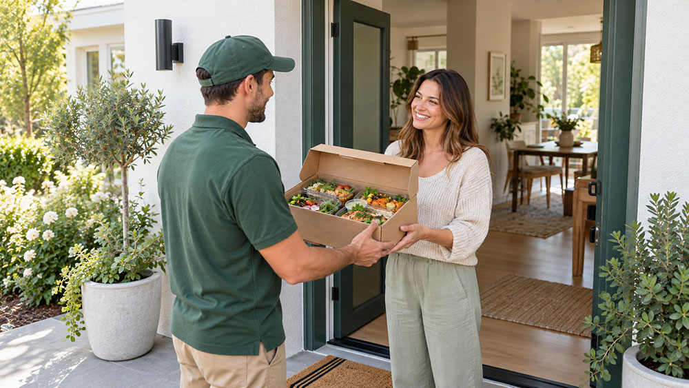 Fresh meals delivered to the door
